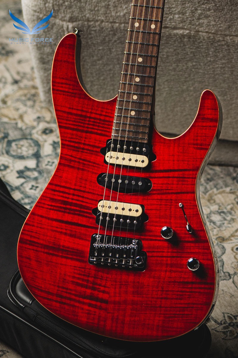 [2024 Summer Sale! (~7/31까지)] Suhr Dealer Select Limited Run Modern HSH FMT-Chili Pepper Red w/Black Headstock (신품) - 70676